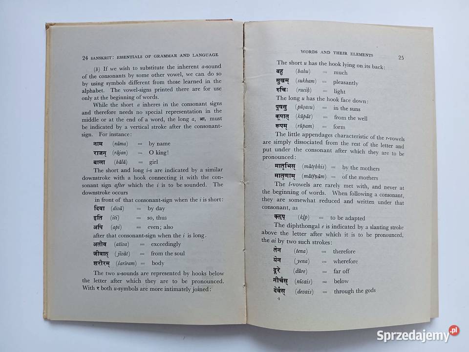 Sanskrit Essentials of Grammar and Language Kurt Kraków