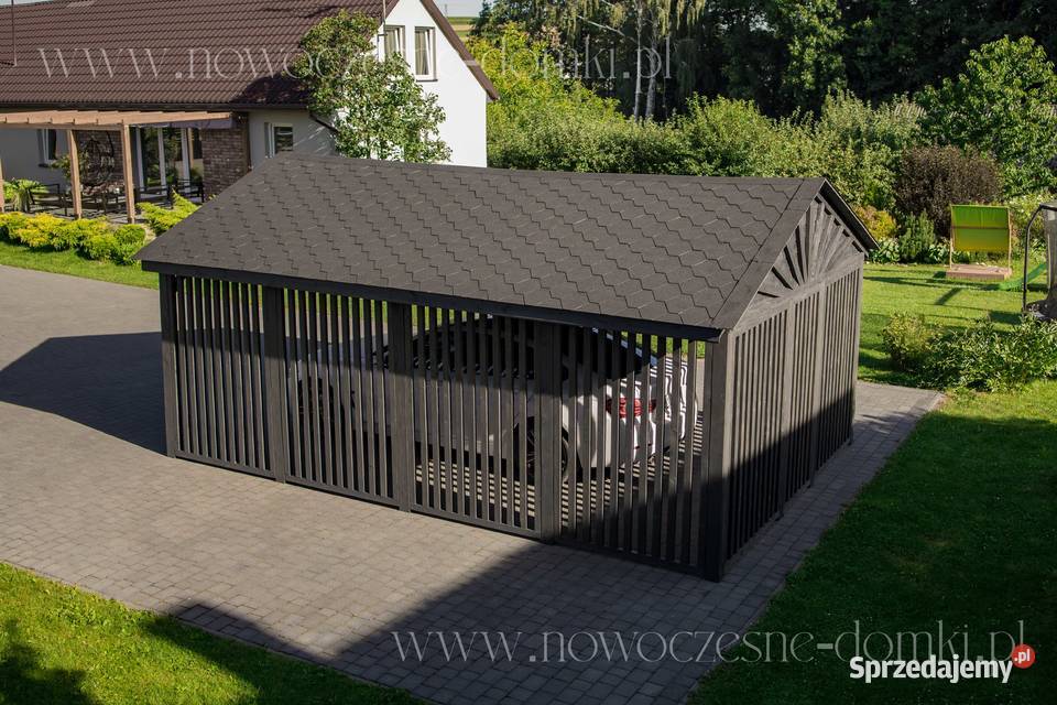 Wiata Samochodowa Drewniana San Marino 3x5 Bielsko-Biała