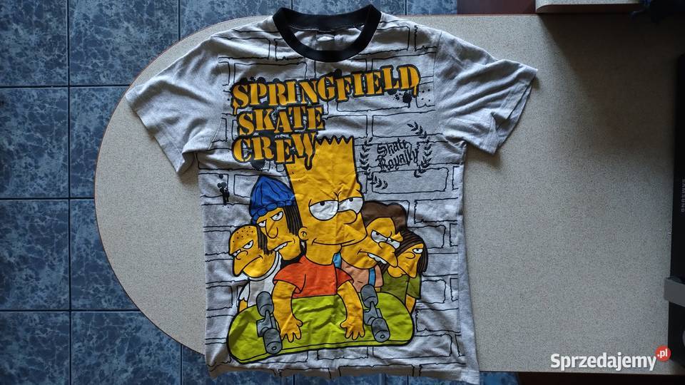 Tanio T shirt Simpson rozmiar L Żelków-Kolonia