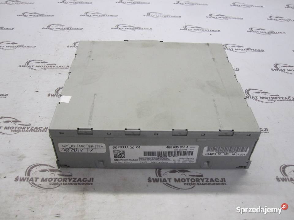 AUDI A1 I 8X tuner radia wzmacniacz 4G0035056A Kielce sprzedam