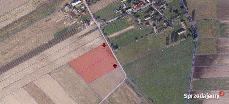 Niezabudowana nieruchomość rolna łączna pow Dziadkowskie-Folwark