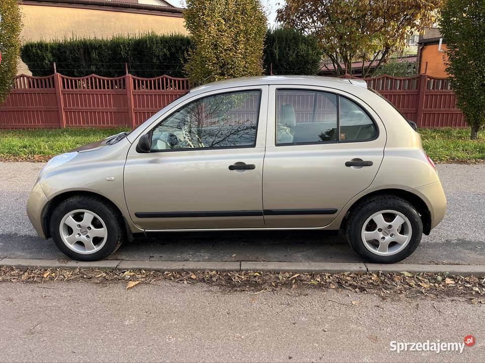 Nissan Micra 2004 13 benzyna klimatyzacja elektryczne szyby Zgierz