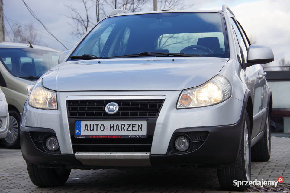 Fiat Sedici 16 Benzyna 107 4x4 Klimatronic Hak małopolskie Nowy Sącz
