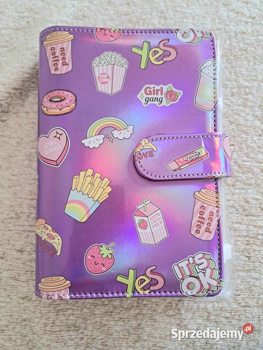 Segregaror do zarządzania finansami fioletowy Czernikówko sprzedam