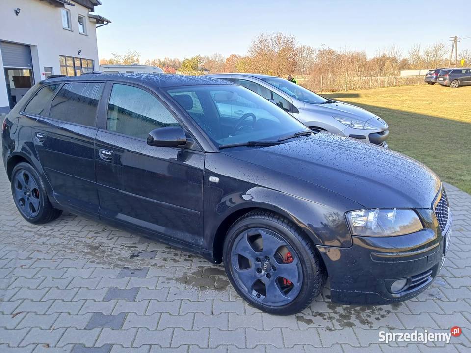 Audi A3 20Tdi 170 Zamiana czarny Kłodawa