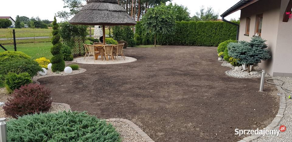 Ziemia ogrodowa czarna humus z przywozem Kęty