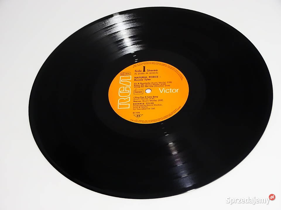 Bonnie Tyler Natural Force 1978 LP winyl RCA płyta winylowa Muzyka Biłgoraj