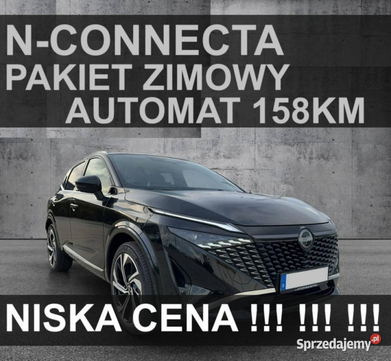 Nissan Qashqai NConnecta 158 Super Niska Kamera Szczecinek