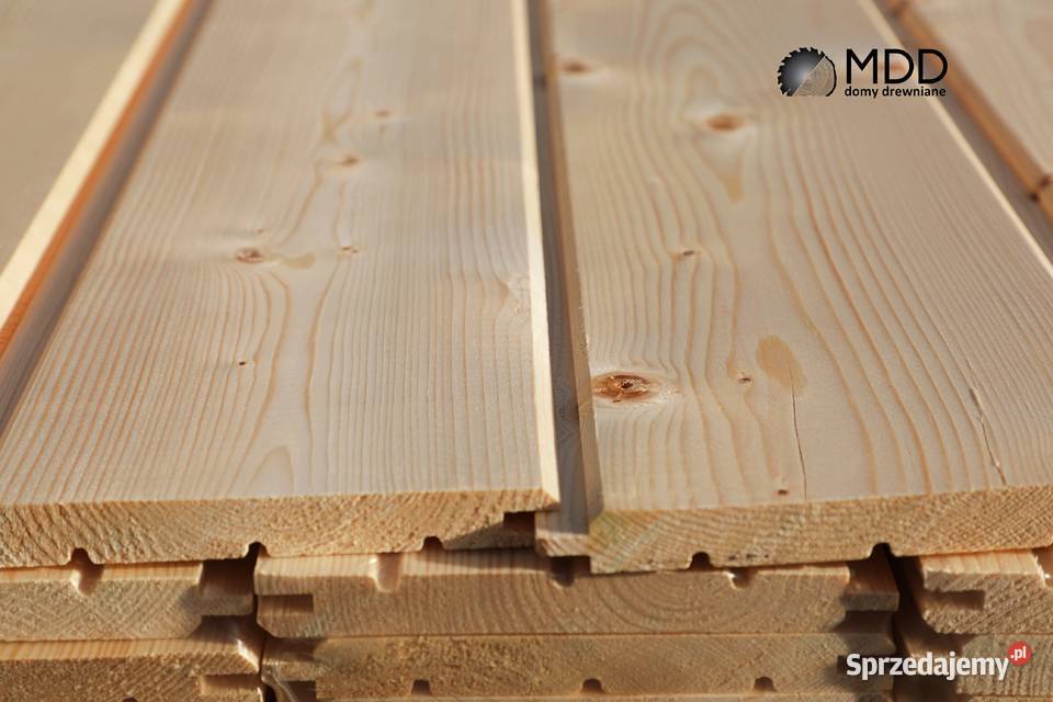Szalówka deska elewacyjna świerkowa 14 x 121 mm lubelskie Łabuńki Pierwsze