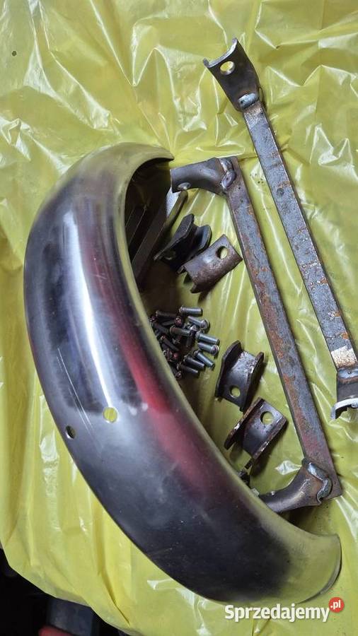 Motorynka m1 metalowy tylny błotnik Pozostałe