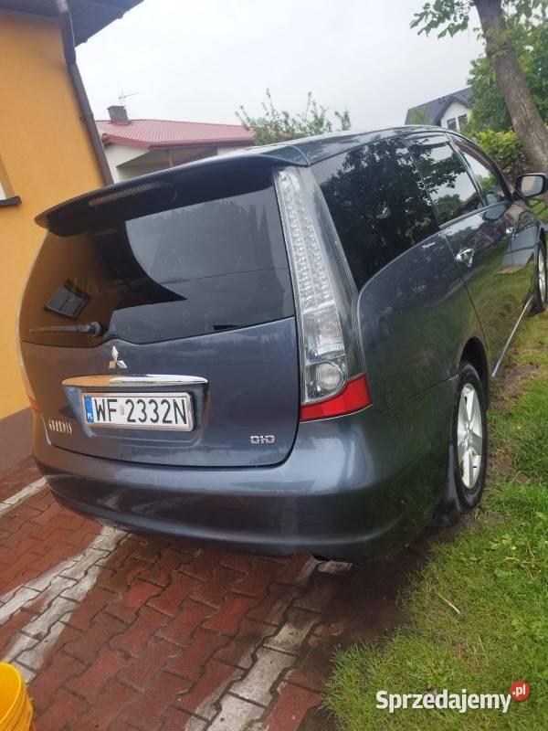 Mitsubishi Grandis 20 DID zadbany okazja Rok produkcji 2007 Grandis Radzyń Podlaski