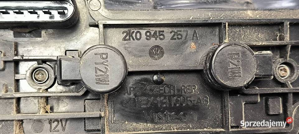 LAMPA LEWA TYŁ VOLKSWAGEN CADDY III 2K0945257A