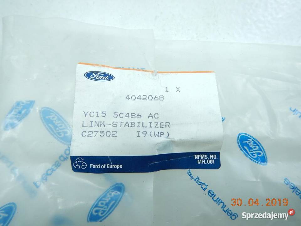 DRĄŻEK STABILIZATORA TYŁ TRANSIT 0006 20 sprzedam