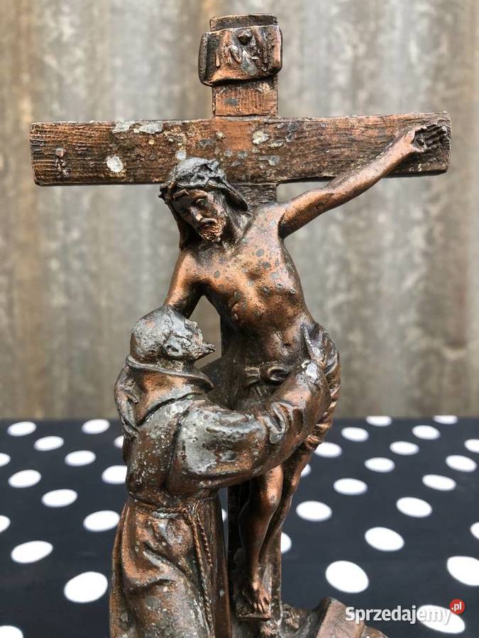 Sygnowana Figurka Jezus Łowicz sprzedam