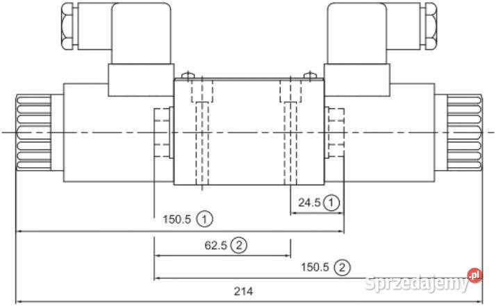 Elektrozawór hydrauliczny CETOP AL 6 01 C 12V Solec Kujawski