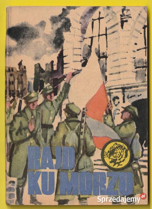 ŻÓŁTY TYGRYS RAJD KU MORZU 1974 miękka Łódź