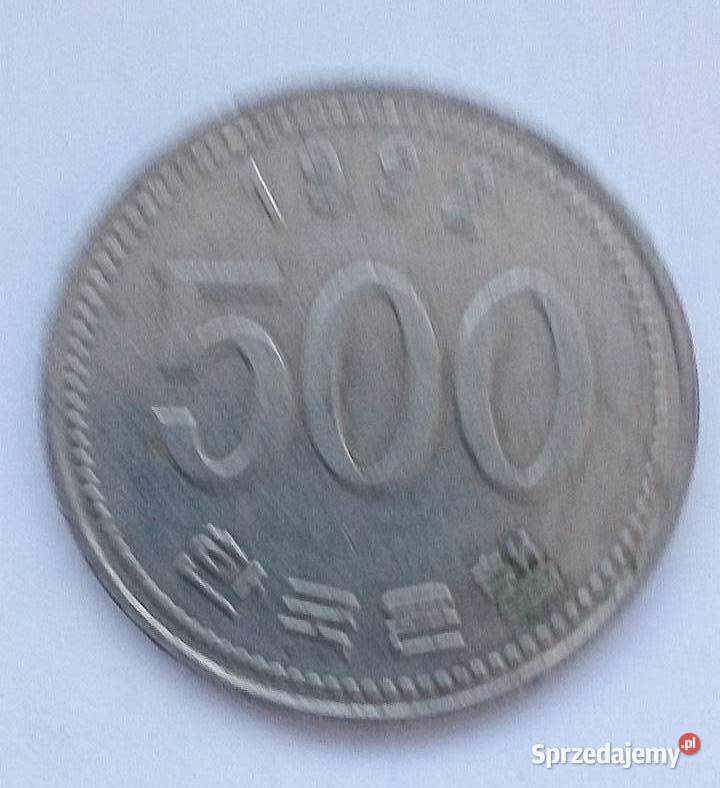 KOREA POŁUDNIOWA500 WON1992 r Legionowo