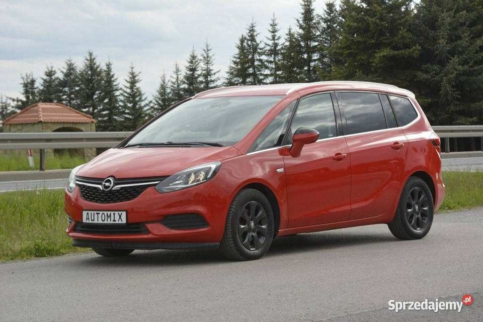 Opel Zafira 14Turbo automat doinwestowany 7 nawigacja Zafira Sędziszów Małopolski sprzedam