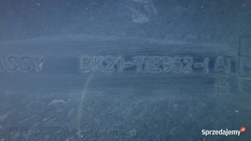ZDERZAK TYŁ TYLNY FORD TRANSIT CUSTOM 12