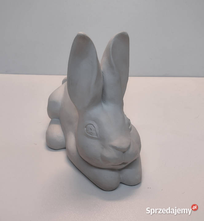 Duży Zając WIELKANOCNY Zajączek Figura Rzeźba