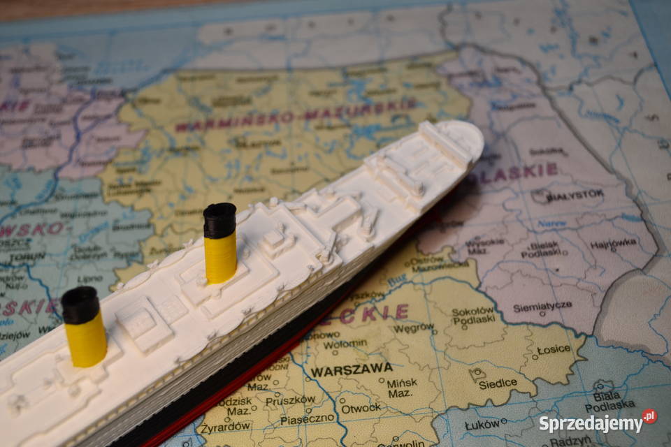 RMS Titanic Model Druk Wydruk 3D Chrzanów sprzedam