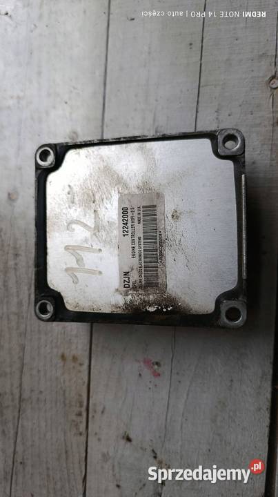 STEROWNIK SILNIKA OPEL ASTRA H 12242000 KOMPUTER osobowe