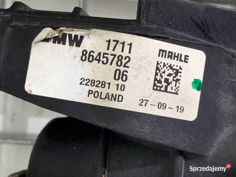 CHŁODNICA WODY BMW F39 15 140 8645782 RADIATOR osobowe