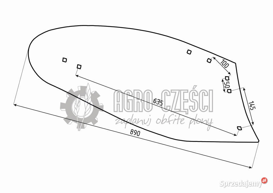 RABEWERK ODKŁADNICA HRP327 27010801 27010802 Skoroszyce