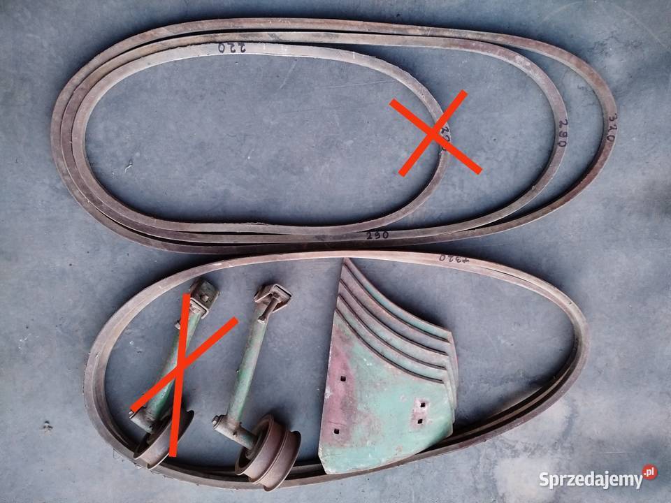 Pługofrezarka napinacz paski odkładnice Do maszyn uprawowych Strzelno sprzedam