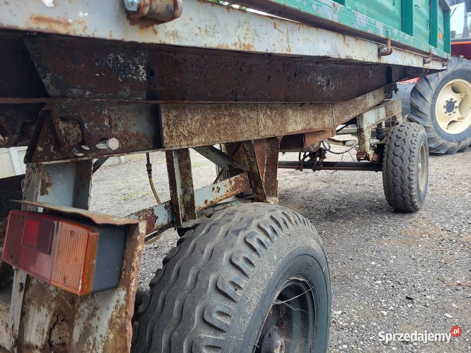 Przyczepa rolnicza wywrotka Autosan D 47 45 t Osięciny