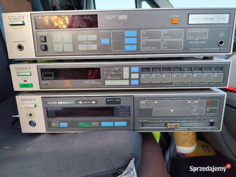 Sony wieża vintage dolnośląskie Lubin