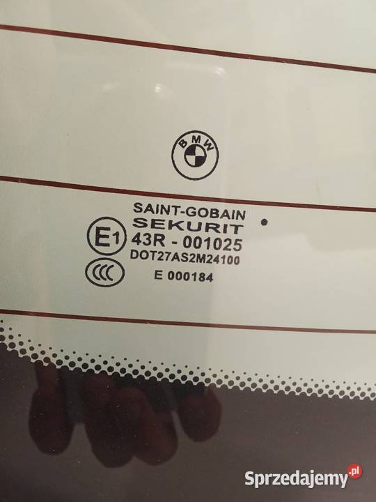 Szyba Tylna BMW 7 Series E65 01 Antena GPS Bralin