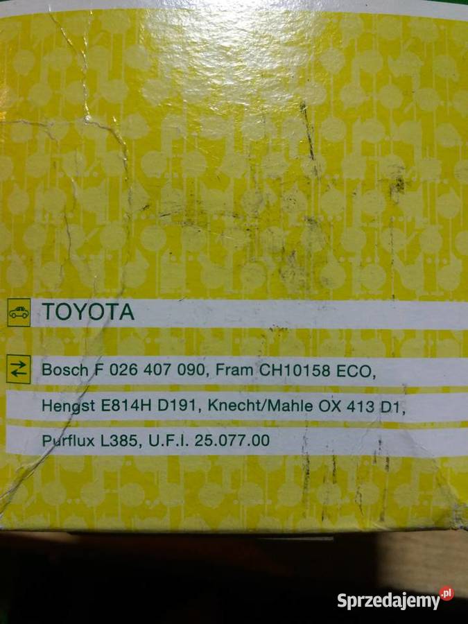 Wkład filtra oleju HU 7009 z Toyota lexus sprzedam