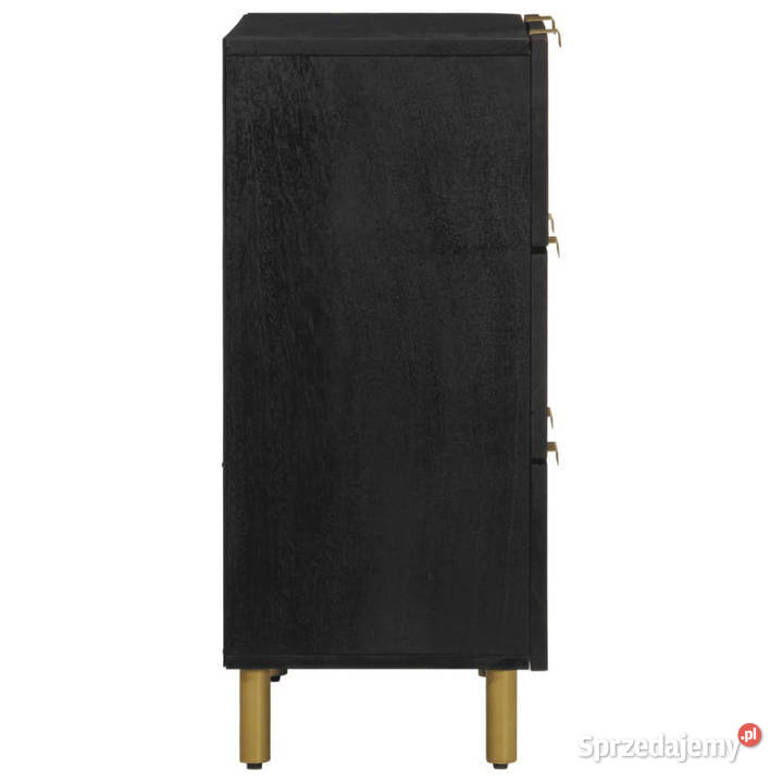 Szafka czarna 60x33x75 materiał drewnopochodny Warszawa