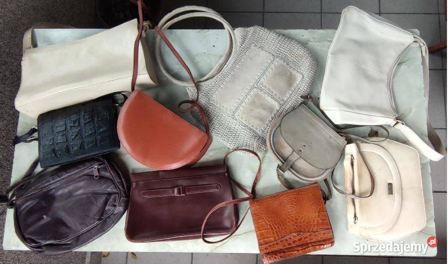 Damskie torebki kuferek listonoszka kopertówka Góra