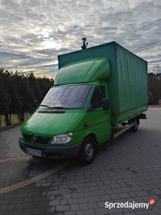Mercedes Sprinter 311 CDI plandeka skrzynia rama małopolskie Nowy Sącz