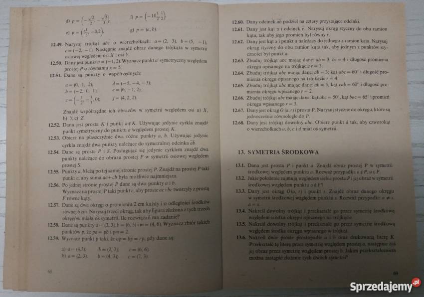 ZBIÓR ZADAŃ Z MATEMATYKI KLAS VIIVIII Grudziądz