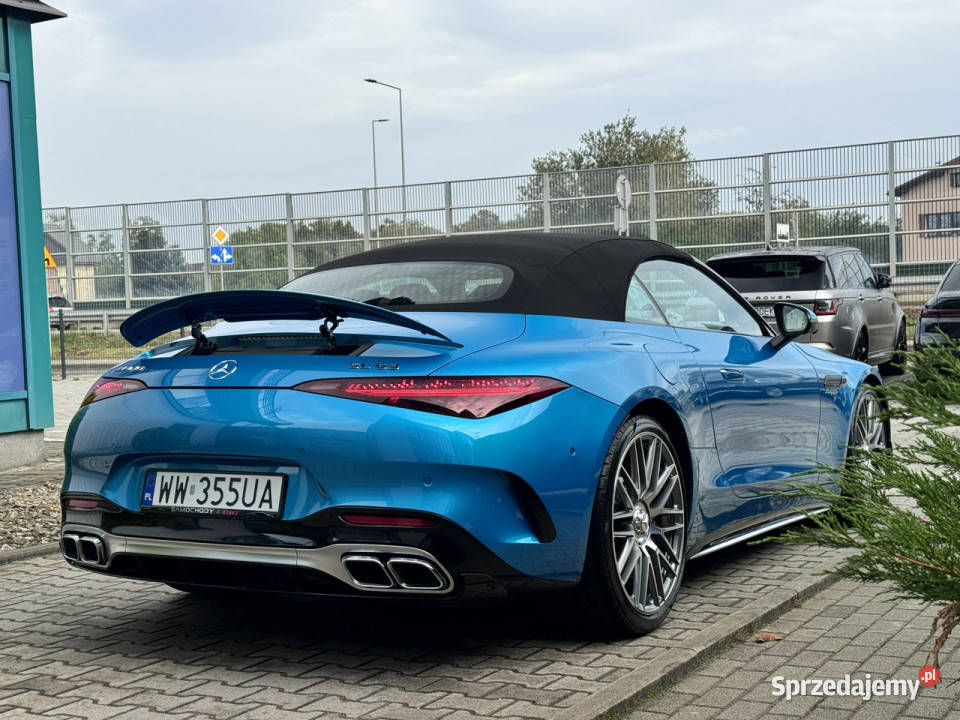 Mercedes SL 63 AMG AMG Dynamic Plus Folia PPF immobilizer małopolskie