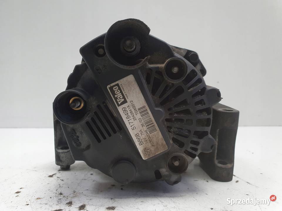 ALTERNATOR Fiat Punto II 13 MJET valeo 51718499 osobowe lubelskie Chełm sprzedam