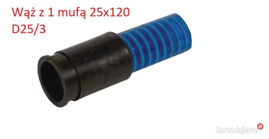 Wąż z 1 mufą 25x120 D253 3774045 Łuków