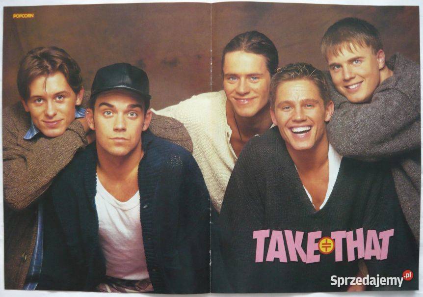 PLAKATY TAKE THAT WYPRZEDAŻ ŚWIAT Bydgoszcz