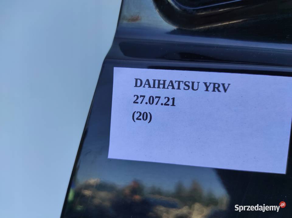 DRZWI LEWY PRZÓD DAIHATSU YRV 13 Nowy Tomyśl