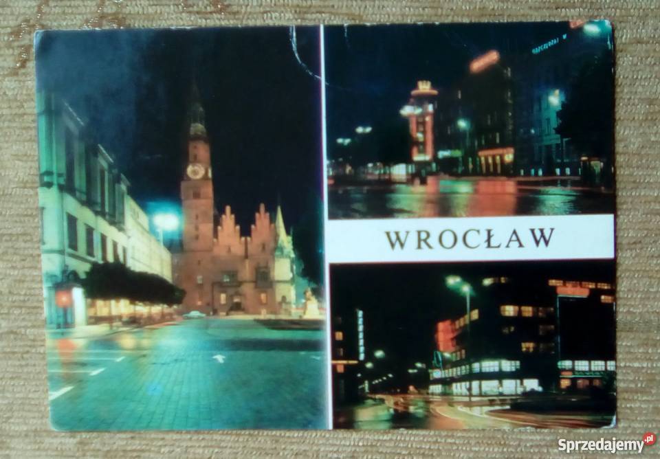 WROCŁAW NOCĄ M IN RATUSZ I ŚWIERCZEWSKIEGO lubelskie