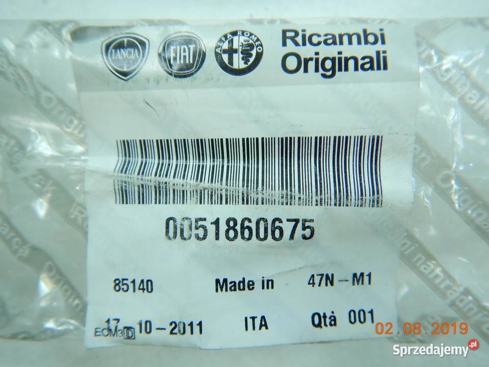 USZCZELKA SZYBY DRZWI LANCIA YPSILON 11 ORYGINAŁ