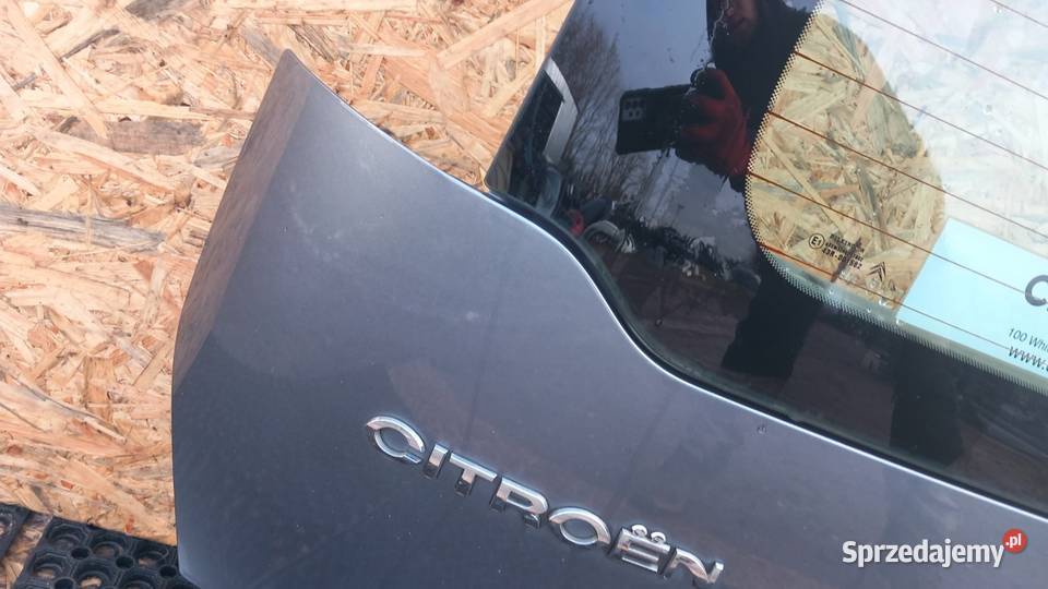 CITROEN C3 PICASSO KLAPA TYŁ KTHC osobowe