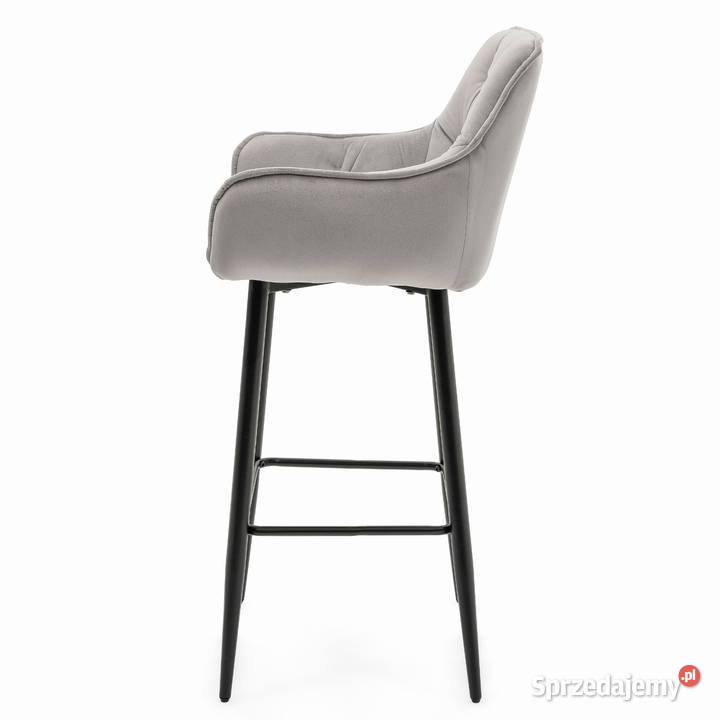 Jasnoszary Hoker Tapicerowany Siena Wysyłka 24H 107cm Tarchały Małe