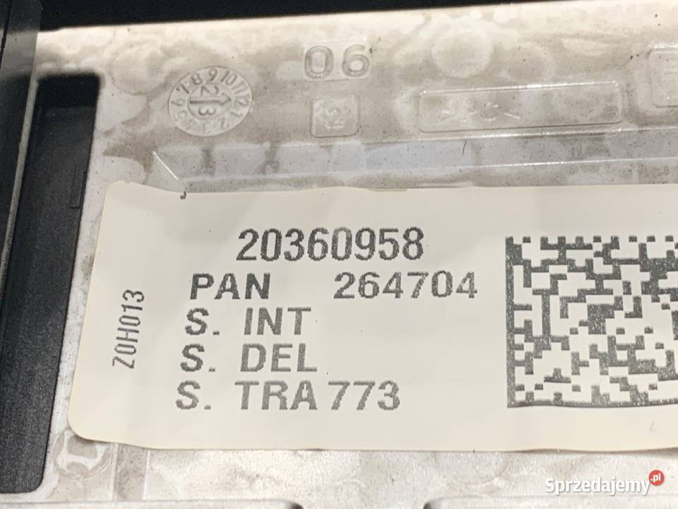 WYŚWIETLACZ TOYOTA PROACE 98345773ZD EKRAN