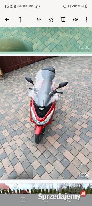 Sprzedam Honda Pcx zamienię Rok produkcji 2016 Świedziebnia