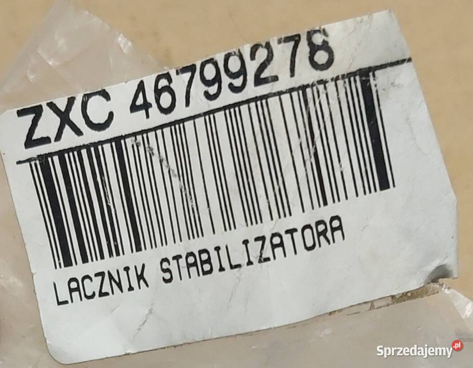 ŁĄCZNIK STABILIZATORA FIAT DOBLO 2001 KOMPLET Mielęcin