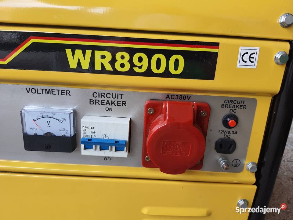 Agregat prądotwórczy Walldrus WR8900 mazowieckie Marki